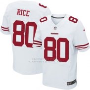 Camiseta San Francisco 49ers Rice Blanco Nike Elite NFL Hombre