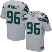 Camiseta Seattle Seahawks Kennedy Apagado Blanco Nike Elite NFL Hombre