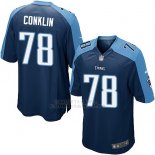 Camiseta Tennessee Titans Conklin Azul Oscuro Nike Game NFL Hombre