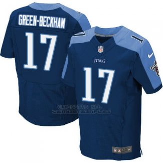 Camiseta Tennessee Titans Green-Beckham Profundo Azul Nike Elite NFL Hombre
