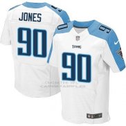 Camiseta Tennessee Titans Jones Blanco Nike Elite NFL Hombre