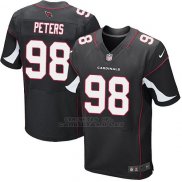 Camiseta Arizona Cardinals Peters Negro Nike Elite NFL Hombre