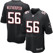 Camiseta Atlanta Falcons Weatherspoon Negro Nike Game NFL Nino