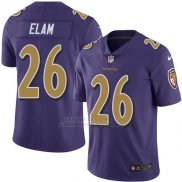 Camiseta Baltimore Ravens Elam Violeta Nike Legend NFL Hombre
