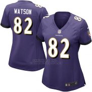 Camiseta Baltimore Ravens Watson Violeta Nike Game NFL Mujer