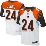 Camiseta Cincinnati Bengals Jones Blanco Nike Elite NFL Hombre