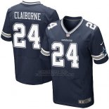 Camiseta Dallas Cowboys Claiborne Profundo Azul Nike Elite NFL Hombre