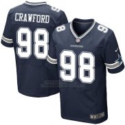 Camiseta Dallas Cowboys Crawford Profundo Azul Nike Elite NFL Hombre