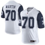 Camiseta Dallas Cowboys Martin Blanco y Profundo Azul Nike Elite NFL Hombre