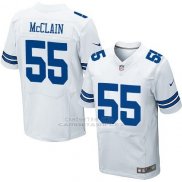 Camiseta Dallas Cowboys Mcclain Blanco Nike Elite NFL Hombre
