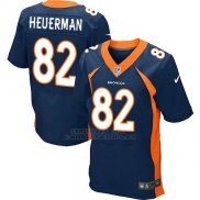 Camiseta Denver Broncos Heuerman Azul Nike Elite NFL Hombre