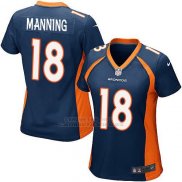 Camiseta Denver Broncos Manning Naranja Mujer Nike Game NFL