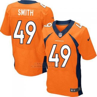 Camiseta Denver Broncos Smith Naranja Nike Elite NFL Hombre