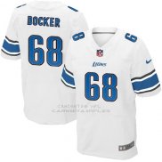 Camiseta Detroit Lions Docker Blanco 2016 Nike Elite NFL Hombre