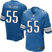 Camiseta Detroit Lions Tulloch Azul Nike Game NFL Hombre