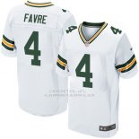 Camiseta Green Bay Packers Favre Blanco Nike Elite NFL Hombre