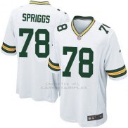 Camiseta Green Bay Packers Spriggs Blanco Nike Game NFL Nino