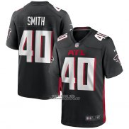 Camiseta NFL Game Atlanta Falcons Keith Smith Negro