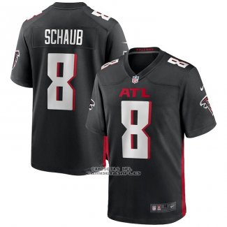 Camiseta NFL Game Atlanta Falcons Matt Schaub Negro