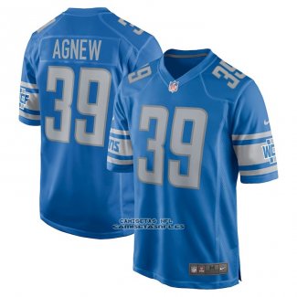 Camiseta NFL Game Detroit Lions Jamal Agnew Azul