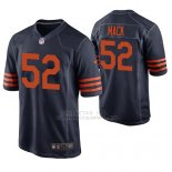 Camiseta NFL Game Hombre Chicago Bears Khalil Mack Navy Throwback