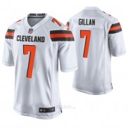 Camiseta NFL Game Hombre Cleveland Browns Jamie Gillan Blanco
