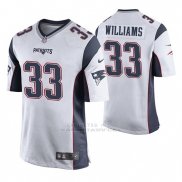 Camiseta NFL Game Hombre New England Patriots Joejuan Williams Blanco