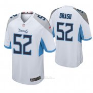 Camiseta NFL Game Hombre Tennessee Titans Hroniss Grasu Blanco
