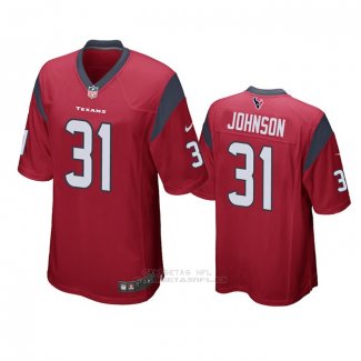 Camiseta NFL Game Houston Texans David Johnson Rojo