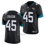 Camiseta NFL Game Jacksonville Jaguars 45 K'lavon Chaisson Vapor 2020 Negro