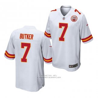 Camiseta NFL Game Kansas City Chiefs Harrison Butker Blanco
