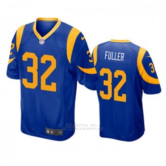 Camiseta NFL Game Los Angeles Rams 32 Jordan Fuller Azul