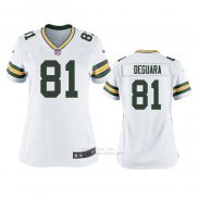 Camiseta NFL Game Mujer Green Bay Packers Josiah Deguara Blanco