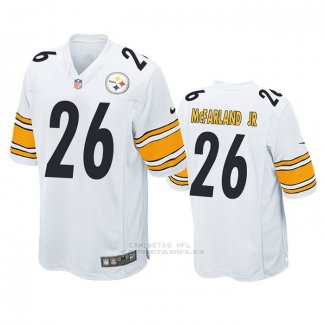 Camiseta NFL Game Pittsburgh Steelers Anthony Mcfarland Jr. Blanco