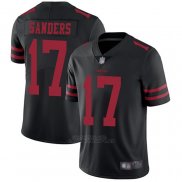 Camiseta NFL Game San Francisco 49ers 17 Emmanuel Sanders Alternate Negro