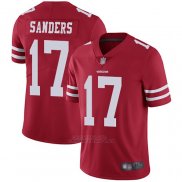 Camiseta NFL Game San Francisco 49ers 17 Emmanuel Sanders Rojo