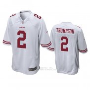 Camiseta NFL Game San Francisco 49ers Chris Thompson Blanco