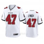 Camiseta NFL Game Tampa Bay Buccaneers John Lynch 2020 Blanco