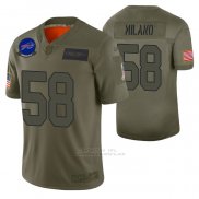 Camiseta NFL Limited Buffalo Bills Matt Milano 2019 Salute To Service Verde