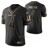 Camiseta NFL Limited Cincinnati Bengals Randy Bullock Golden Edition Negro