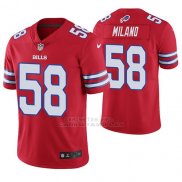 Camiseta NFL Limited Hombre Buffalo Bills Matt Milano Rojo Color Rush