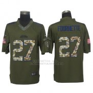 Camiseta NFL Limited Hombre Jacksonville Jaguars 27 Fournette Verde