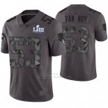 Camiseta NFL Limited Hombre New England Patriots Kyle Van Noy Gris Super Bowl LIII
