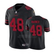 Camiseta NFL Limited Hombre San Francisco 49ers Frojo Warner Negro Vapor Untouchable