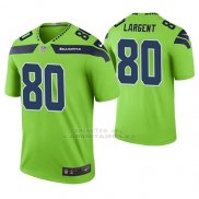 Camiseta NFL Limited Hombre Seattle Seahawks Steve Largent Verde Color Rush