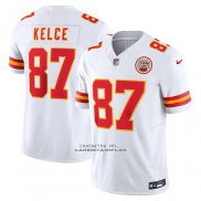 Camiseta NFL Limited Kansas City Chiefs Travis Kelce Vapor F.U.S.E. Blanco