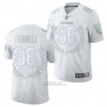 Camiseta NFL Limited Las Vegas Raiders Clelin Ferrell MVP Blanco