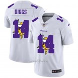 Camiseta NFL Limited Minnesota Vikings Oiggs Logo Dual Overlap Blanco