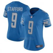 Camiseta NFL Limited Mujer Tennessee Titans 9 Stafford Azul