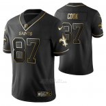 Camiseta NFL Limited New Orleans Saints Jared Cook Golden Edition Negro